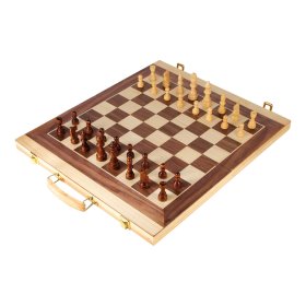Small Foot Case voor schaken en backgammon, small foot