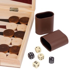 Small Foot Case voor schaken en backgammon, small foot