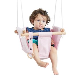 Dveděti Kinderschommel van textiel 100% katoen roze, 2Kids Toys