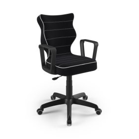 Bureaustoel aangepast tot een hoogte van 159-188 cm - zwart, ENTELO
