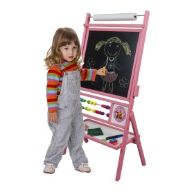 Kindermagneetbord roze, 3Toys.com