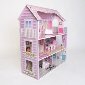 Houten huis voor Bella-poppen, Ourbaby®