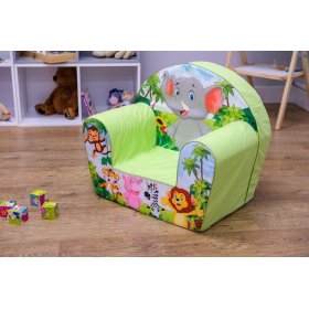 Kinderstoel Safari - groen, Delta-trade