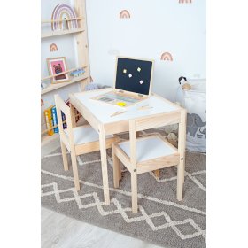 Kindertafel en 2 LETTO stoelen, Ourbaby®