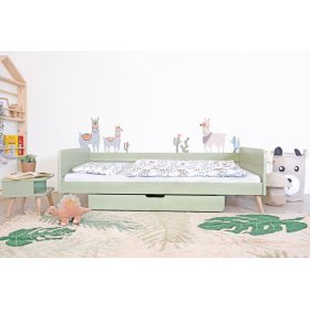 Groeibed Nell 2 in 1 - pastelgroen, Ourbaby®