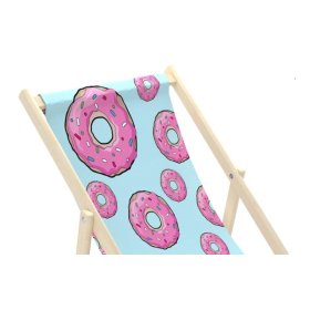 Roze Donuts strandstoel, Chill Outdoor