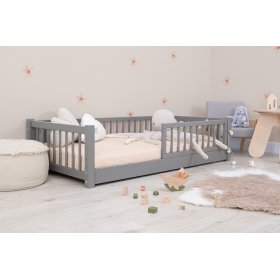 Kinderlaagbed Montessori Ourbaby - grijs, Ourbaby®