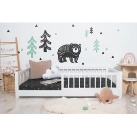 Kinderlaagbed Montessori Ourbaby - wit, Ourbaby®