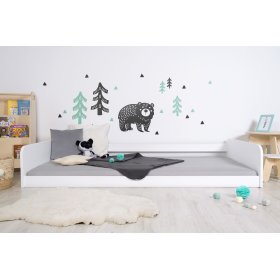 Montessori houten bed Sia - wit, Ourbaby®