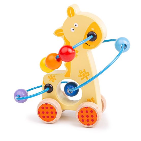 Bigjigs Baby Giraffe Labyrint op wielen