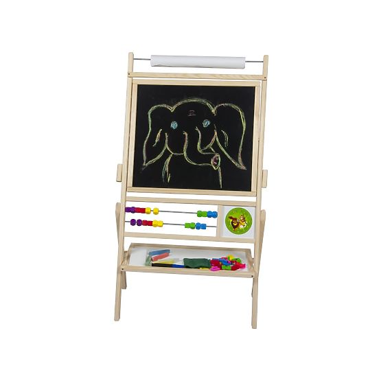 Kindermagneetbord naturel