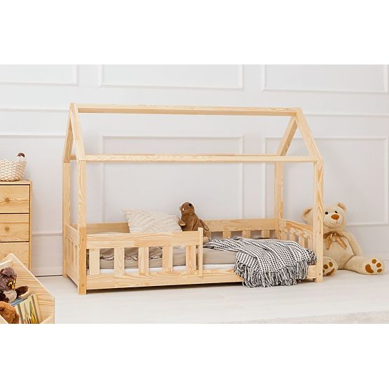 Kinderbed huisje met barrière Mila Classic