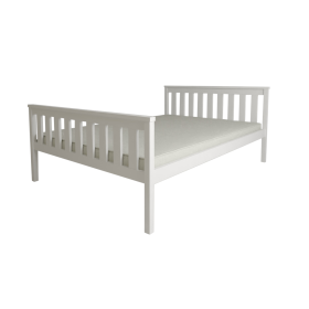 Aga houten bed 200 x 90 cm - wit, Ourfamily