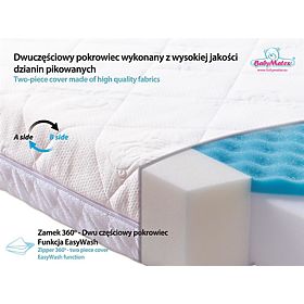 Babymatex Carpathia matras 140x70 cm, Babymatex