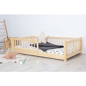 Lage Montessori kinderbed Ourbaby - natuurlijk