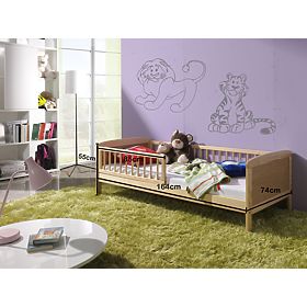 Junior Kinderbed - 160x70 cm - natuurlijk, Ourbaby®