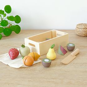 Fruiti - Houten fruit - in plakjes gesneden, Ourbaby®