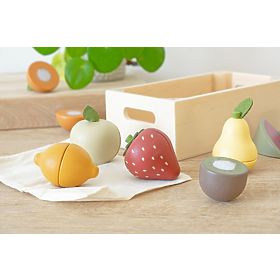 Fruiti - Houten fruit - in plakjes gesneden, Ourbaby®