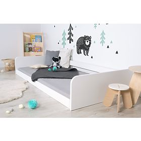 Montessori houten bed Sia - wit, Ourbaby®