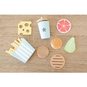 Houten eten - snijden - Frieten maaltijdset, Ourbaby®