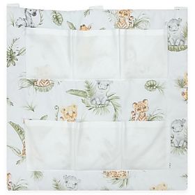 Jungle kinderbed pocket - wit, Ankras