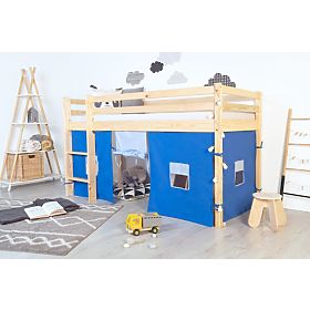 Verhoogd kinderbed Ourbaby Modo - grenen