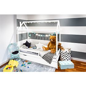 Kinderbedhuis Paul - wit, Ourbaby®