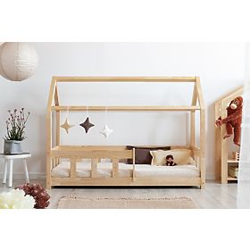 Kinderbed huisje met barrière Mila Classic, ADEKO