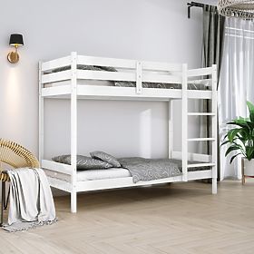 Kinderstapelbed Kara 180x80 - wit