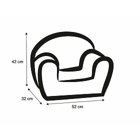 Kinderfauteuil Bosdieren, Delta-trade