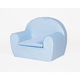 Kinderfauteuil Minky - blauw, MATSEN