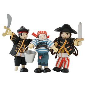 Le Toy Van Pirate-figuren, Le Toy Van