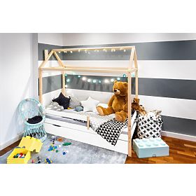 Kinderbed huisje Paul - skandi, Ourbaby®