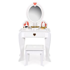 Meisjes kaptafel met accessoires, EcoToys