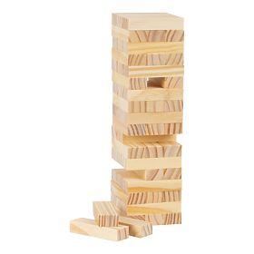 Small Foot Natuurlijk houten Jenga-spel