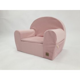 Kinderfauteuil Velvet - roze, TOLO