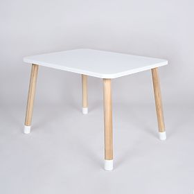 Witte kindertafel